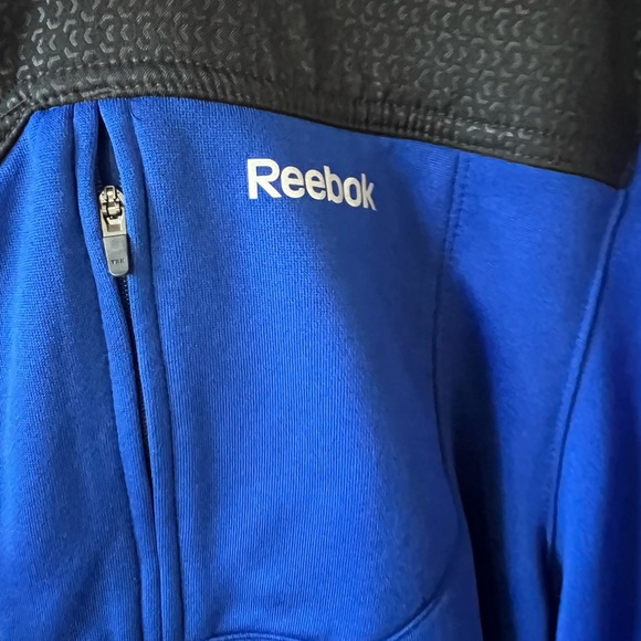 Rebook jacket blue men’s size large - Picture 5 of 5